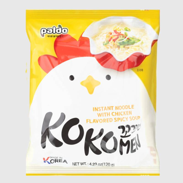 Paldo Kokomen Chicken Noodle 120g/ Paldo Kokomen vistas nūdeles 120 g