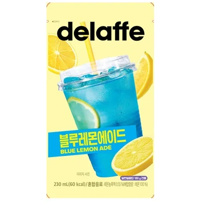 CU Delaffe Blue Lemon Ade 230ml/ CU Delaffe zilā citronu limonāde, 230 ml