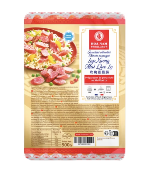 ❄️ HOA NAM Chinese Sausage 500g/ HOA NAM ķīniešu desa, 500 g