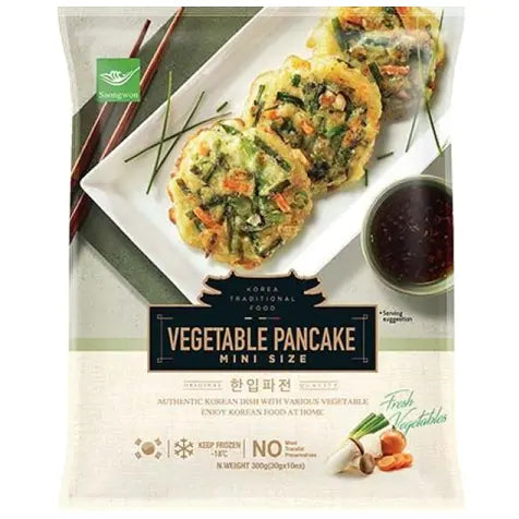 ❄️ SAONGWON Korean Mini Pancake Vegetable 300g/ Korejiešu mini pankūkas ar dārzeņiem 300 g