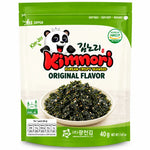 Kimnori Original Crispy Seaweed 40g/ Kimnori kraukšķīgas jūraszāles ar oriģinālo garšu, 40 g