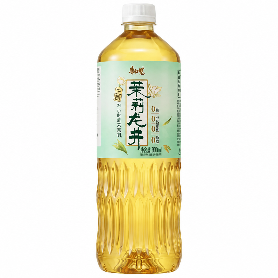 Master Kong Jasmine Longjing Tea 900 ml/ Master Kong jasmīna un Longjing tējas dzēriens, 900 ml