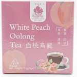 Jinfan White Peach Oolong Tea, Box Pack 3g*7/ Jinfan balto persiku oolong tēja, kastītē, 3 g × 7