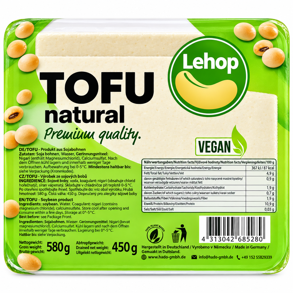 Fresh Tofu 450g / Svaigs Tofu 450g