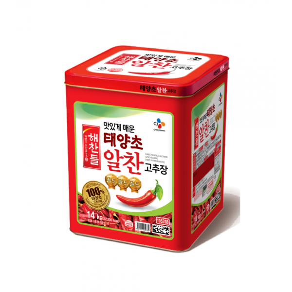 CJ Red Pepper Paste(Alchan) 14kg/ CJ sarkano piparu pasta (Alchan), 14 kg