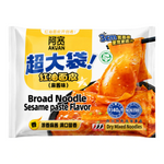 Baijia A-Kuan Broad Noodle Sesame Paste Flavour 140g/ Baijia A-Kuan platās nūdeles ar sezama pastas garšu 140g