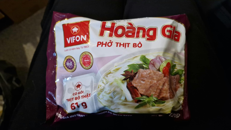 Vifo Rice Noodle Pho Bo 120g/ Vifo rīsu nūdeles Pho Bo ar liellopa gaļas garšu 120g