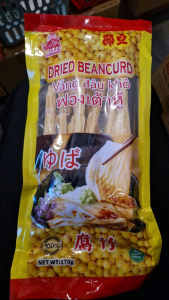 Dried Beancurd 170g/ Žāvēts tofu 170g
