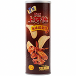Oishi Spicy Chicken Wing Crispy Potato Chips 85g/ Oishi kartupeļu čipsi ar pikantu vistas spārniņu garšu, 85 g