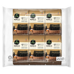 BIBIGO Korean Seasoned Seaweed Jaerae 12x4g/ BIBIGO korejiešu garšvielu jūraszāles Jaerae 12 × 4 g