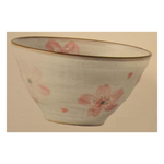JADE TEMPLE Ceramic Miso Bowl, Pink Flower Motif, 11.5cm/ JADE TEMPLE keramikas miso bļodiņa ar rozā ziedu motīvu, 11,5 cm