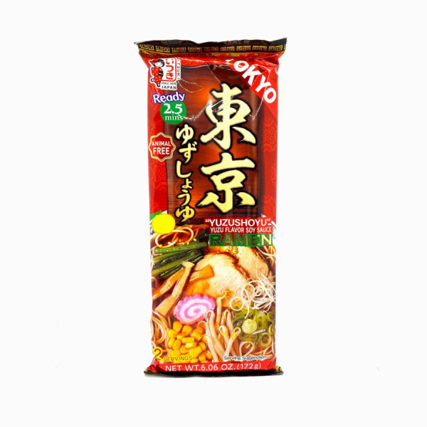 JP Yuzu Flavor Soy Sauce Ramen 172g/ JP Yuzu garšas sojas mērces ramen 172g