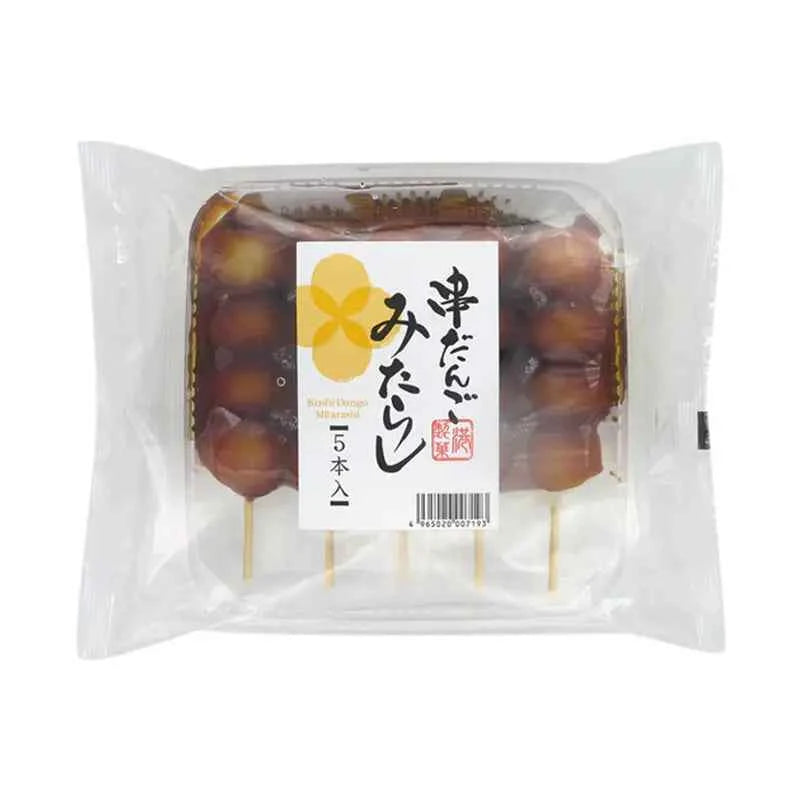 KUSHI Mitarashi Dango - 5 pcs/ KUSHI Mitarashi dango – 5 gab