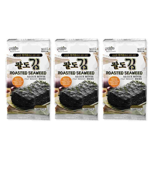 PALDO Roasted Seaweed Original (1 package)/ PALDO grauzdētu jūraszāļu oriģināls (1 iepakojums)