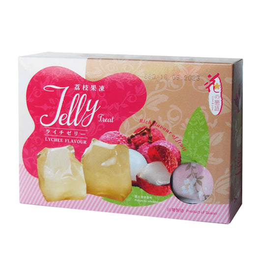 LL fruit jelly with lychee flavour 200g/ LL augļu želeja ar ličī garšu 200 g LL