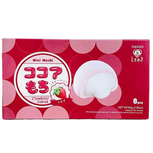 TOKIMEKI Mini Mochi Strawberry Flavour/ TOKIMEKI Mini Mochi zemeņu garša