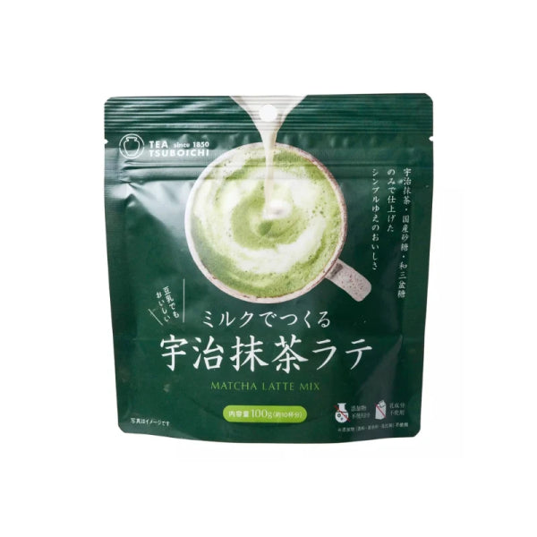 TSUBOICHI Matcha Latte Powder Mix 100g/ TSUBOICHI Matcha Latte pulvera maisījums 100g