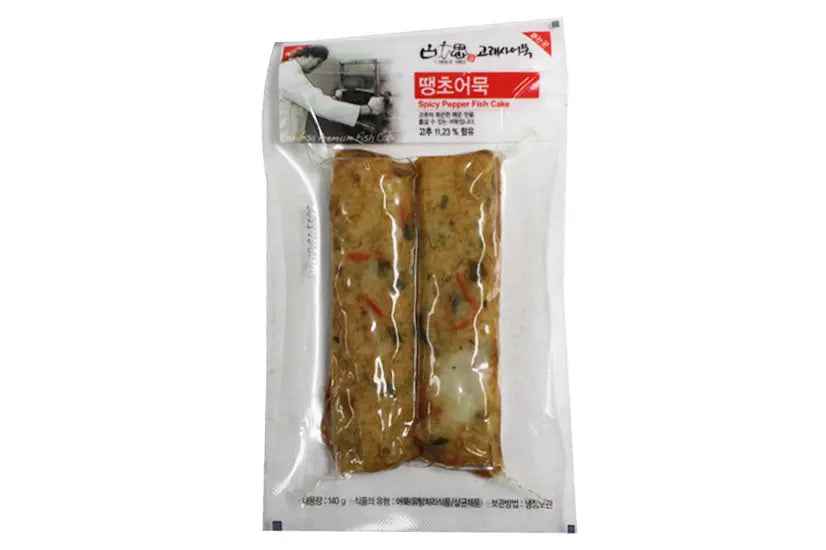 GORAESA Fish Cake with Spicy Pepper 130g/ GORAESA Zivju kūka ar pikantiem pipariem 130g