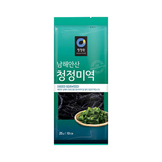 CJW žāvētas brūnās jūraszāles wakame 25g/ CJW Žāvēta brūnā jūraszāle Wakame 25g