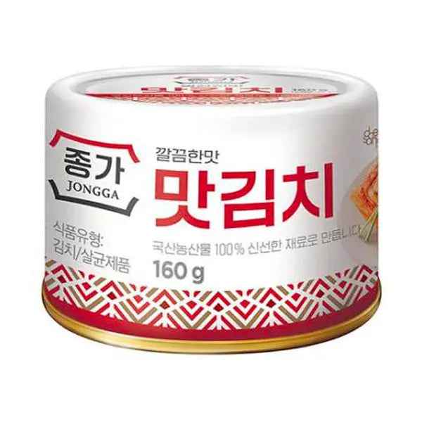 JONGGA Cabbage Kimchi - Can/ JONGGA kāposti Kimchi - bundžā