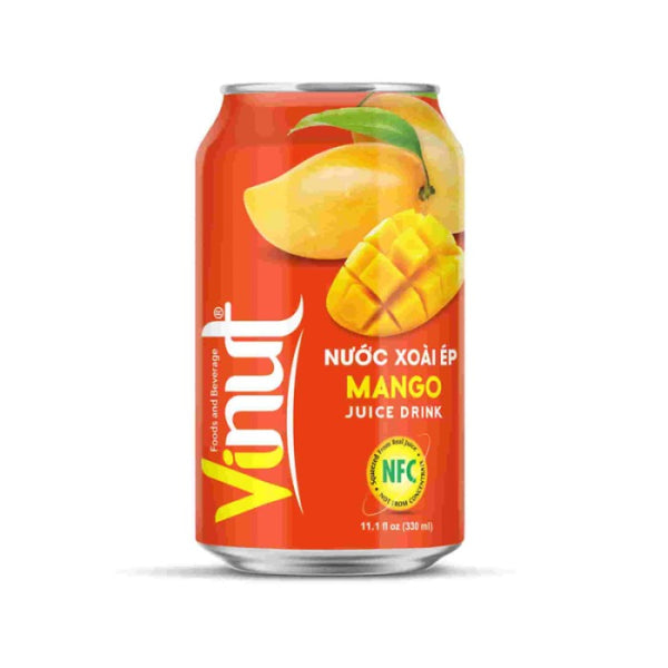 Mango Juice Drink - VINUT 330 ml/ Mango sulas dzēriens - VINUT 330 ml