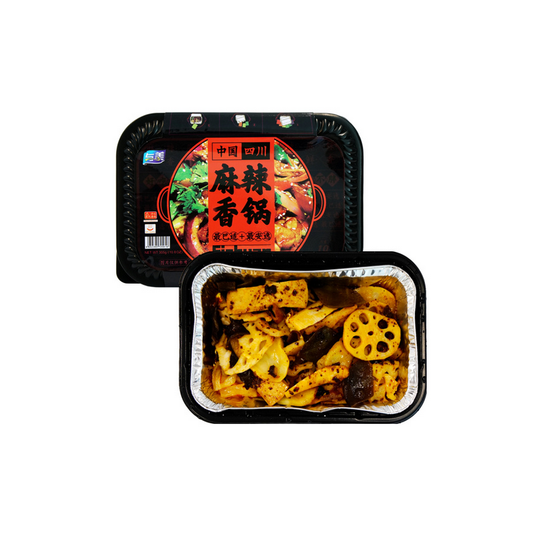 YUMEI Self-Heating Hot Pot - Sichuan Spicy Stir-fry 305g/ YUMEI pašsildošais karstais katls – Sičuaņas pikantais ceptais maisījums 305g