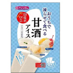 TANIO Frozen Amazake Sorbet 4x70g/ TANIO Saldēts Amazake sorbets 4x70g (JAPĀNA)