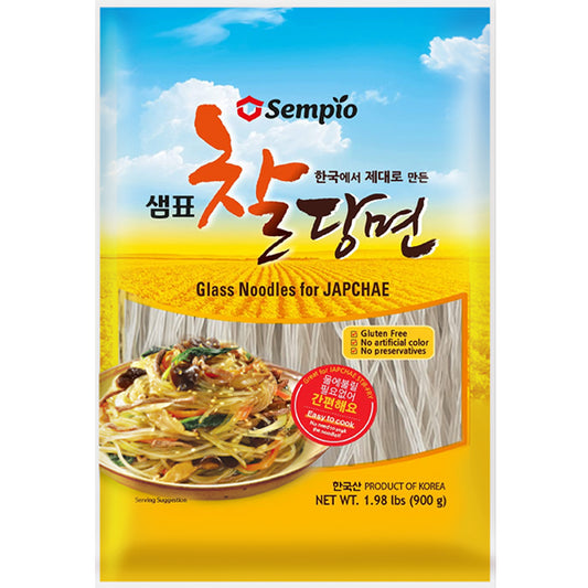 SEMPIO Korean Glass Noodle 450g/ SEMPIO korejiešu stikla nūdeles 450g 