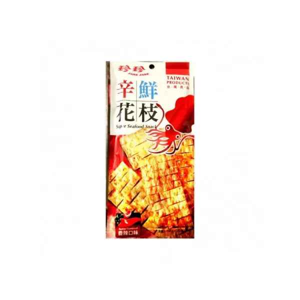 JJ Super Seafood Snack with Spicy Flavor/ JJ Super jūras velšu uzkoda ar pikantu garšu