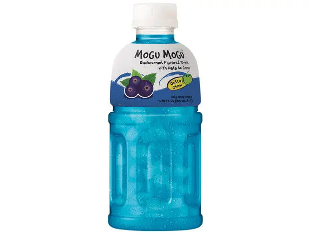 Mogu Mogu Blackcurrant 320ml/ Mogu Mogu Upenes 320ml - Oishii Asian Mart