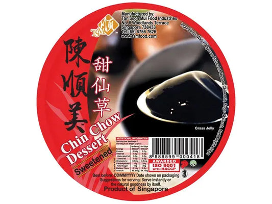 Fortune Brand Sweetened ChinChow Grass Jelly/ Fortune Brand Saldināta ChinChow zāles želeja - Oishii Asian Mart