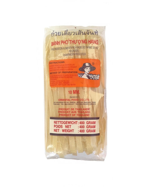 Pad Thai Noodle 10mm 400G/ Pad Thai nūdeles 10mm 400G