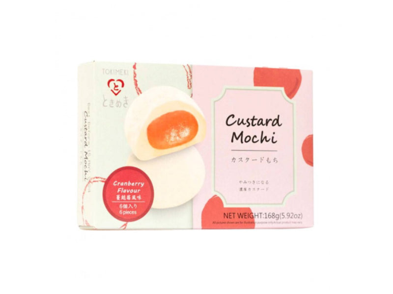 Tokimeki Mochi Custard Cranberry/ Tokimeki Mochi Custard ar dzērveņu garšu 