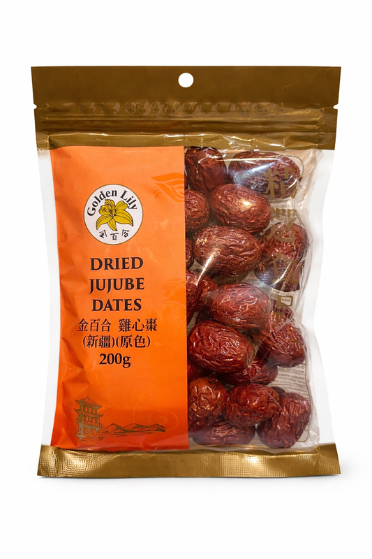 Zelta lilijas sarkanā dateļu jujube (Gai Sam) 300g
