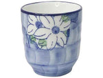 Japanese Ceramic Cup Blue Golden Turtle/ Japāņu keramikas krūze zilā Golden Turtle