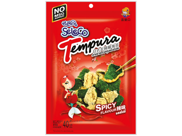 Seleco Seaweed Snack Spicy (Battered)/ Seleco Pikanta jūraszāļu uzkoda