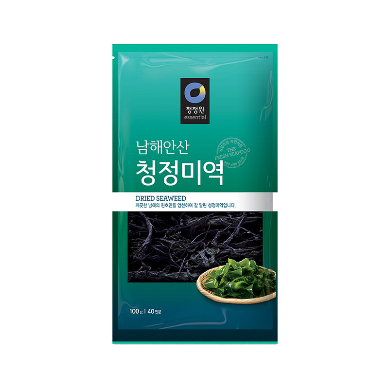 CJW dried brown seaweed wakame 100g/ CJW Žāvēta brūnā jūraszāle Wakame 100g CJW