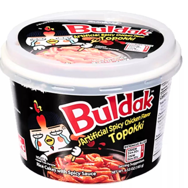 SAM YANG Hot Chicken Dukboki liela bļoda 185g/ SAM YANG Hot Chicken Dukboki liela bļoda 185g 