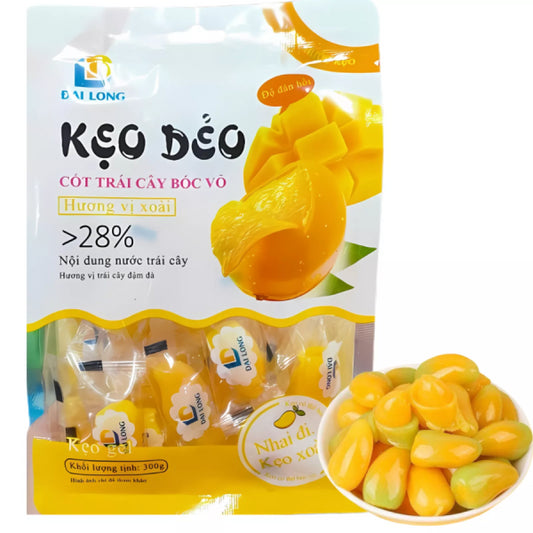 DAI LONG Mango Gummy Candy/ DAI LONG Mango Gumija Sūklis