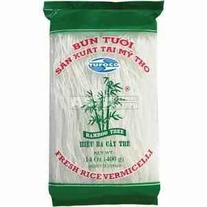 BAMBOO TREE Fresh Rice Vermicelli 400g/ BAMBOO TREE Svaigie Rīsu Vermicelli 400g