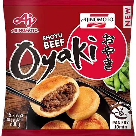 ❄️ AJINOMOTO Dumplings Soy & Beef 600g/ AJINOMOTO pelmeņi ar soju un liellopa gaļu 600 g