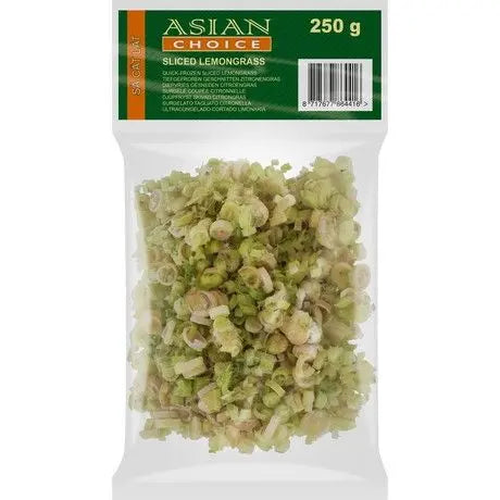 ❄️ ASIAN CHOICE  Lemongrass Sliced 250g/ ASIAN CHOICE Citronzāle šķēlēs 250 g ASIAN CHOICE