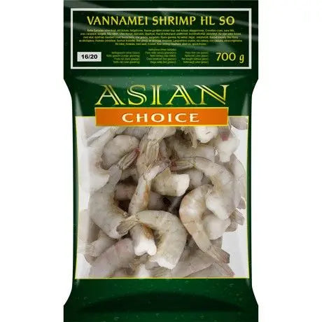 ❄️ ASIAN CHOICE  Vannamei Shrimp 16/20 - ASIAN CHOICE vannamei garneles HLSO 16/20 Oishii Asian Mart