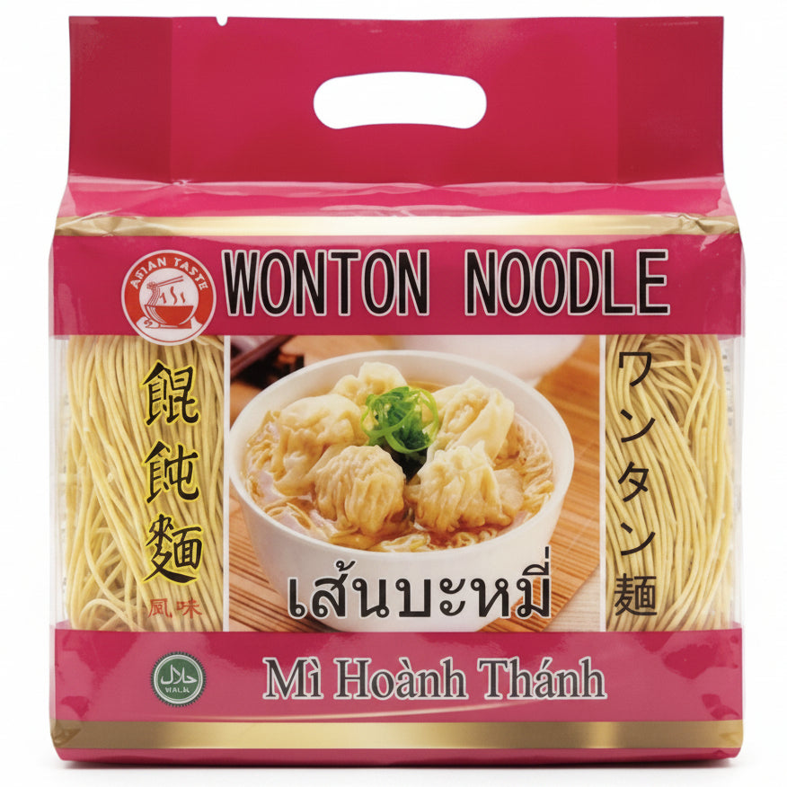 ASIAN TASTE Wonton Noodle 400g / ASIAN TASTE wonton nūdeles 400g