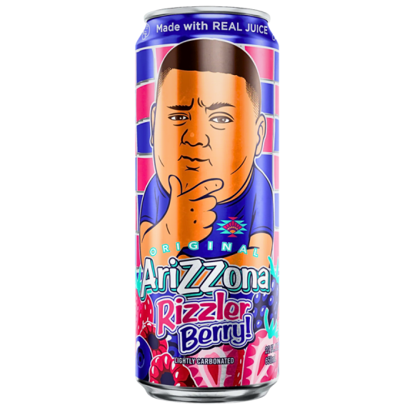 Arizona Rizzle Berry 650ml/ Arizona Rizzle Berry ogu garšas dzēriens 650 ml - Oishii Asian Mart