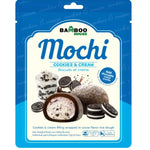 BAMBOO HOUSE Cookies & Cream Mochi 180g/ BAMBOO HOUSE moči ar cepumu un krēma garšu 180 g BAMBOO HOUSE