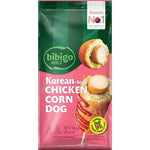 ❄️ BIBIGO Corn Dogs Chicken 160g/ BIBIGO kukurūzas mīklā cepti hotdogi ar vistas gaļu 160 g