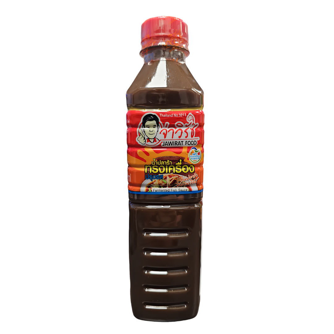 Jawirat Plara Fermented Fish Sauce Song Khrueang 400ml/ JAWIRAT plara raugintas žuvies padažas Song Khrueang 400 ml