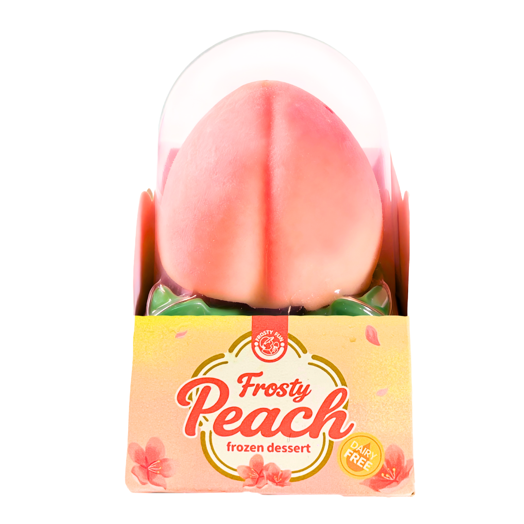 ❄️FROSTY FUN 3D Peach Ice Cream Vegan 70g/ ❄️ FROSTY FUN 3D persiku saldējums, vegānisks, 70g