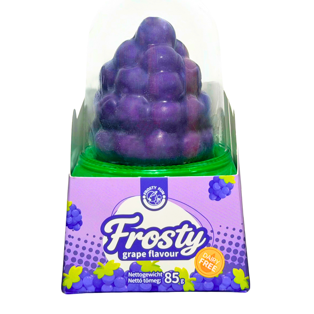 ❄️FROSTY FUN 3D Grape Ice Cream Vegan 70g/ ❄️ FROSTY FUN 3D vegānisks vīnogu saldējums, 70g